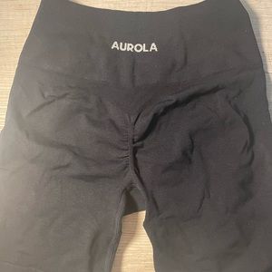 Black Aurola Shorts